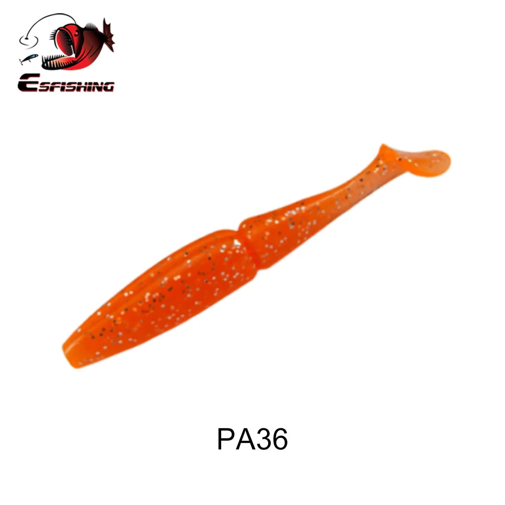 ESFISHING Pike, Walleye, Bass Fishing Lure 100mm125mm155mm 200mm- Easy Shiner- boot tail