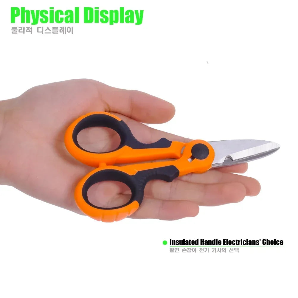 420 Stainless Steel Fishing Scissors Cuts Braided Line