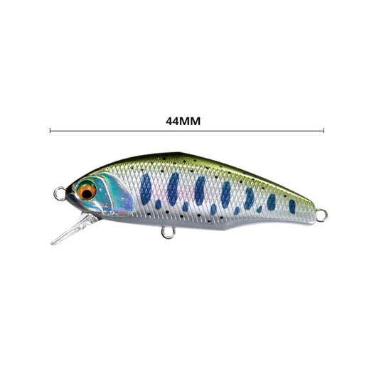 New 44mm, 3.5g Smith Sinking Minnow Fishing Lures , Artificial Jerkbaits - Bass, Trout, Walleye, Pike Fishing