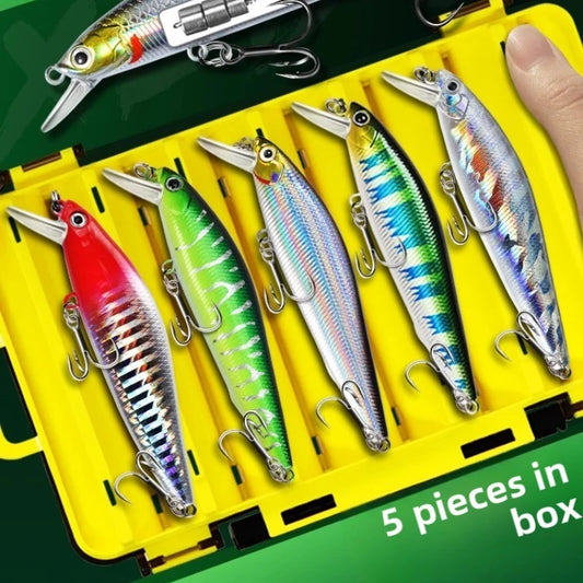 Suspended Silver Blade Road , 5g, Jerk-baits for ALL Predators