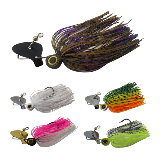 Mycena 15g/0.53OZ CHATTER-BAIT-for All Predators but best for BASS, PIKE, WALLEYE & TROUT
