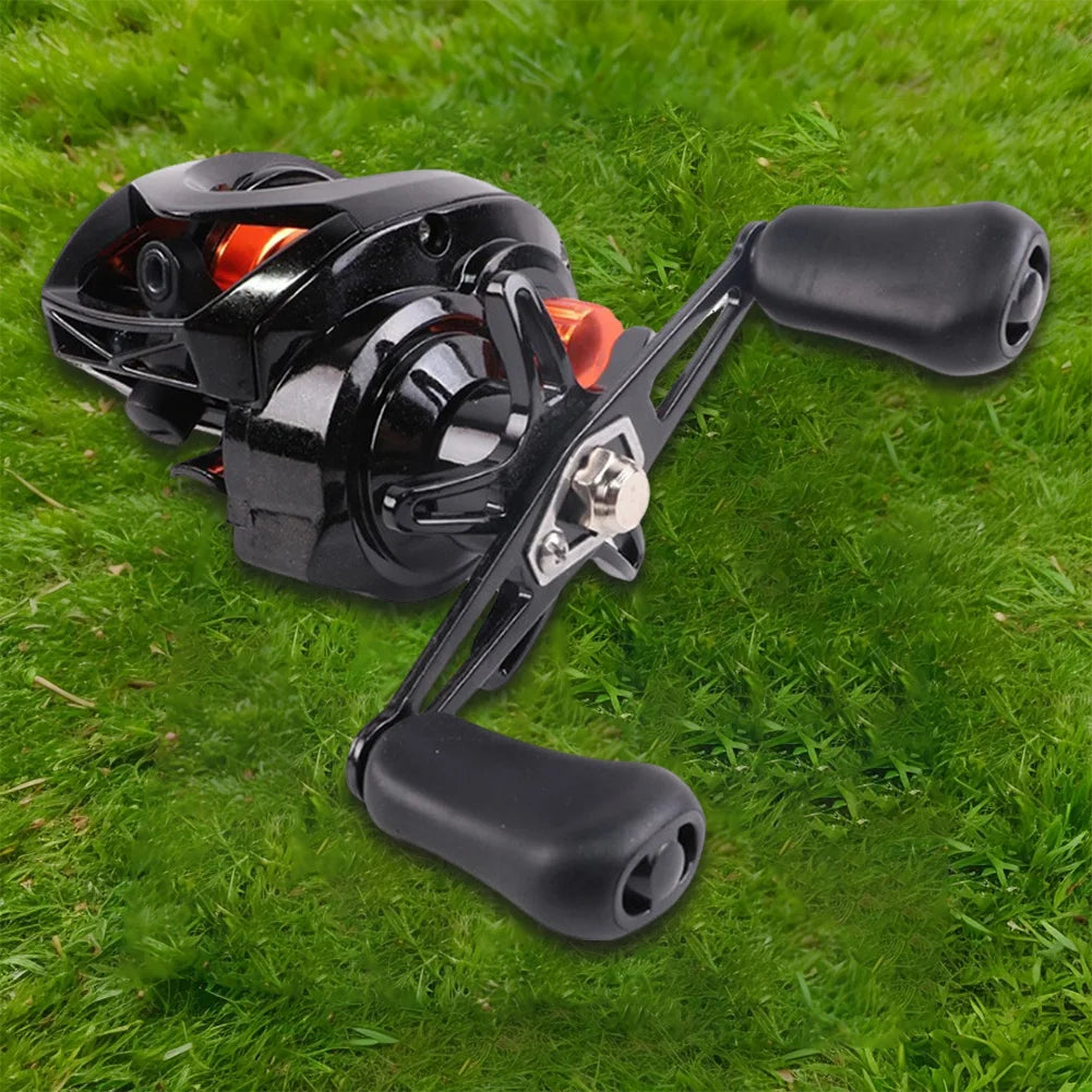 Baitcasting Reel Magnetic Brake System Baitcasting Fishing Reel Right Left Hand High Speed Fishing Reel for Fresh, Saltwater