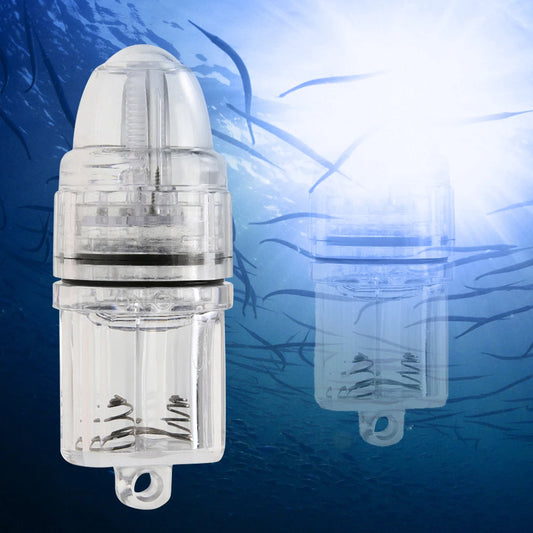 Sea Light , Transparent 11cm , for bringing bait and predators closer to you!
