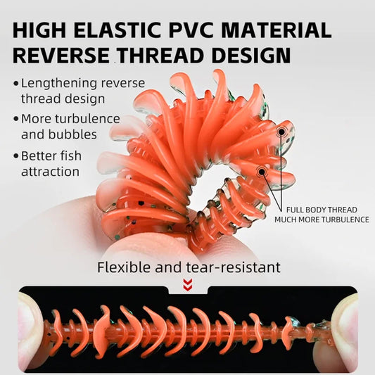 MEREDITH Soft baits 65mm 80mm Silicone Paddle-tail-minnow ALL SPECIES