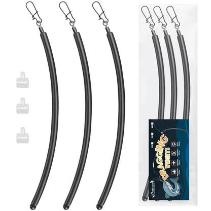 Dovesun 3PCS Dragging Weights for Catfishing,  Sinkers for Drift/3-Way Rig