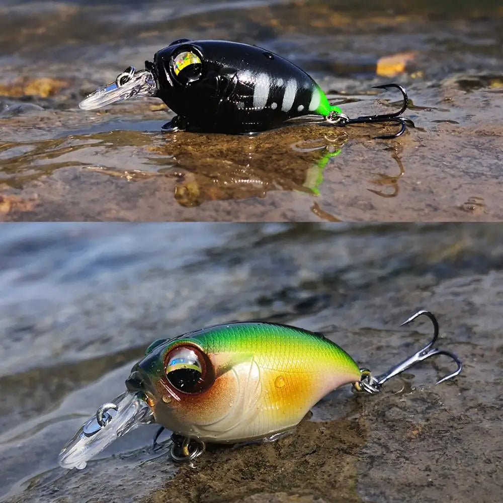 5pcs/box TheTime- SRX, 40mm/8g- Floating Crankbaits For Trout, Perch, Bass, Zander & ALL Predators