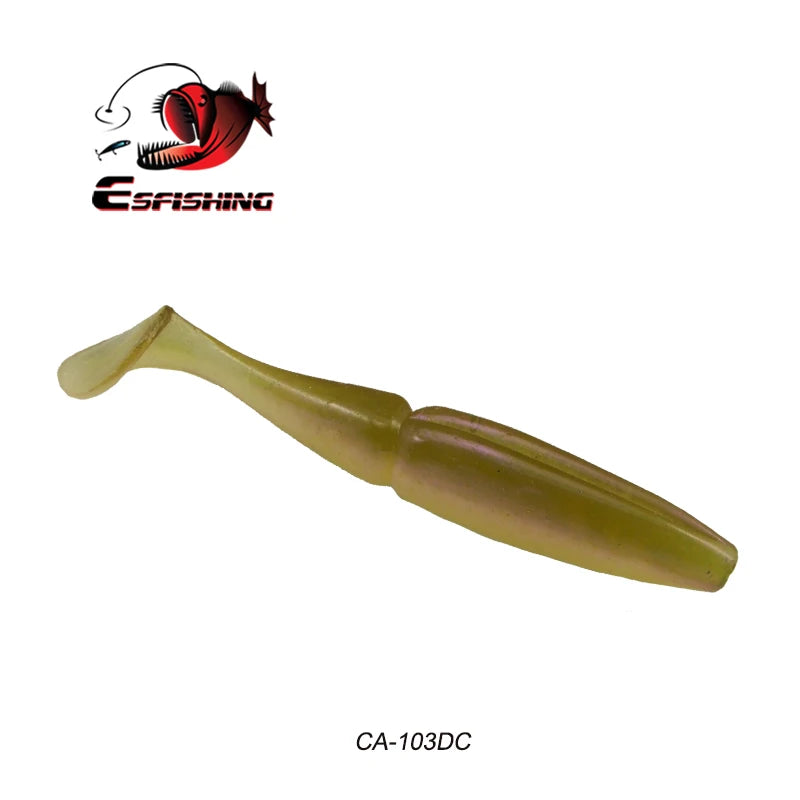 ESFISHING Pike, Walleye, Bass Fishing Lure 100mm125mm155mm 200mm- Easy Shiner- boot tail