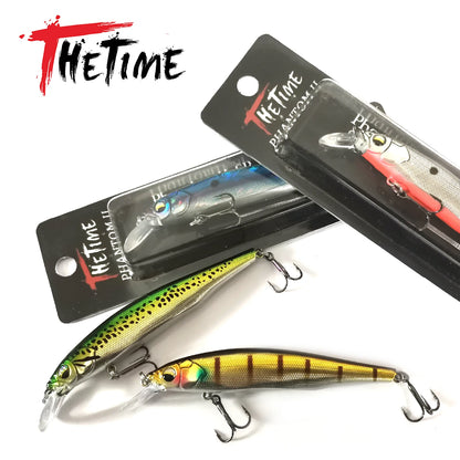 New TH110 II 110mm 19g  Suspending  Jerkbait- For Bass, Trout, Perch, Pike, Walleye -ALL Predator Gamefish aka:Vision 110