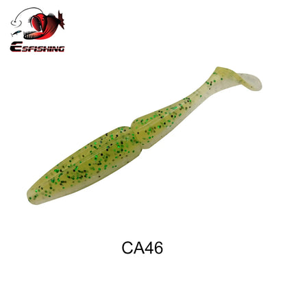 ESFISHING Pike, Walleye, Bass Fishing Lure 100mm125mm155mm 200mm- Easy Shiner- boot tail