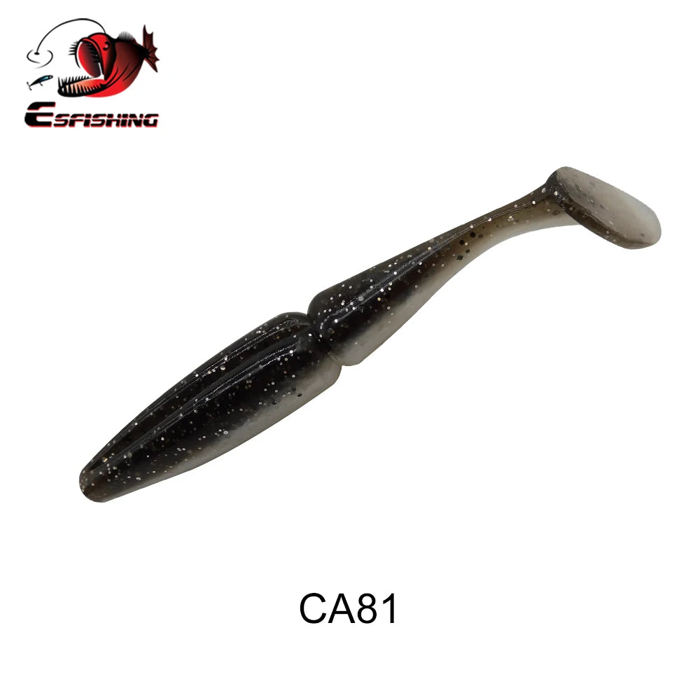 ESFISHING Pike, Walleye, Bass Fishing Lure 100mm125mm155mm 200mm- Easy Shiner- boot tail