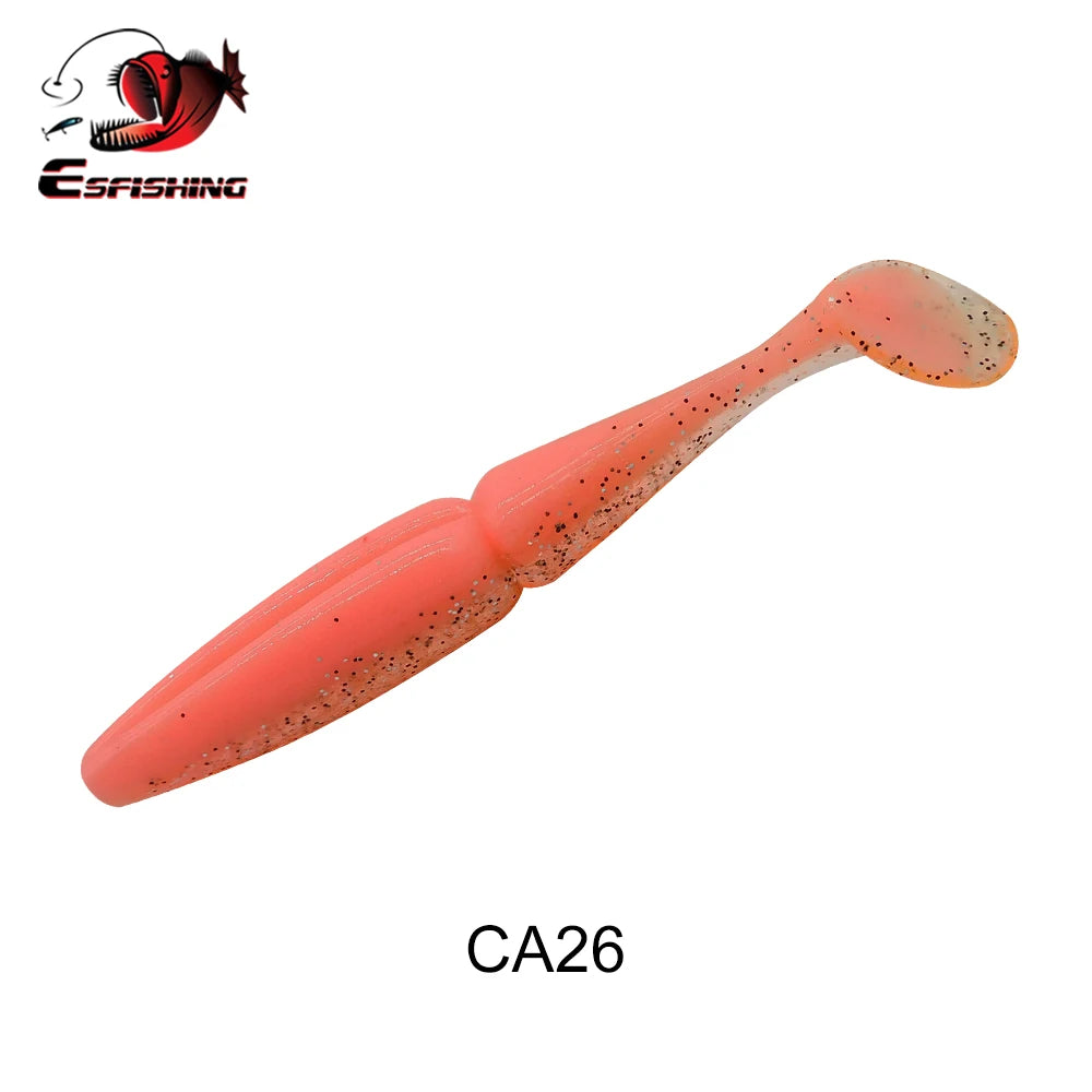 ESFISHING Pike, Walleye, Bass Fishing Lure 100mm125mm155mm 200mm- Easy Shiner- boot tail