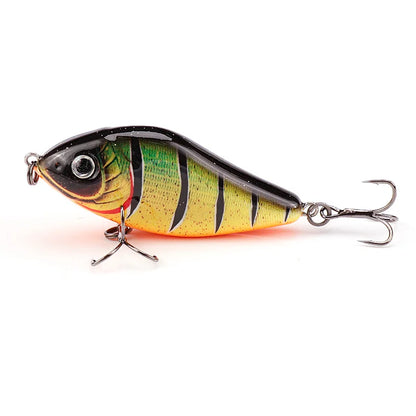 TREHOOK 6cm/8cm/10cm Slider, VIB, LIPLESS CRANKBAIT-- excellent for PIKE, BASS, WALLEYE, SALMON/STEELHEAD