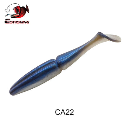 ESFISHING Pike, Walleye, Bass Fishing Lure 100mm125mm155mm 200mm- Easy Shiner- boot tail