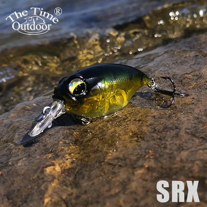 5pcs/box TheTime- SRX, 40mm/8g- Floating Crankbaits For Trout, Perch, Bass, Zander & ALL Predators