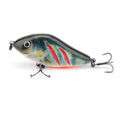 TREHOOK 6cm/8cm/10cm Slider, VIB, LIPLESS CRANKBAIT-- excellent for PIKE, BASS, WALLEYE, SALMON/STEELHEAD