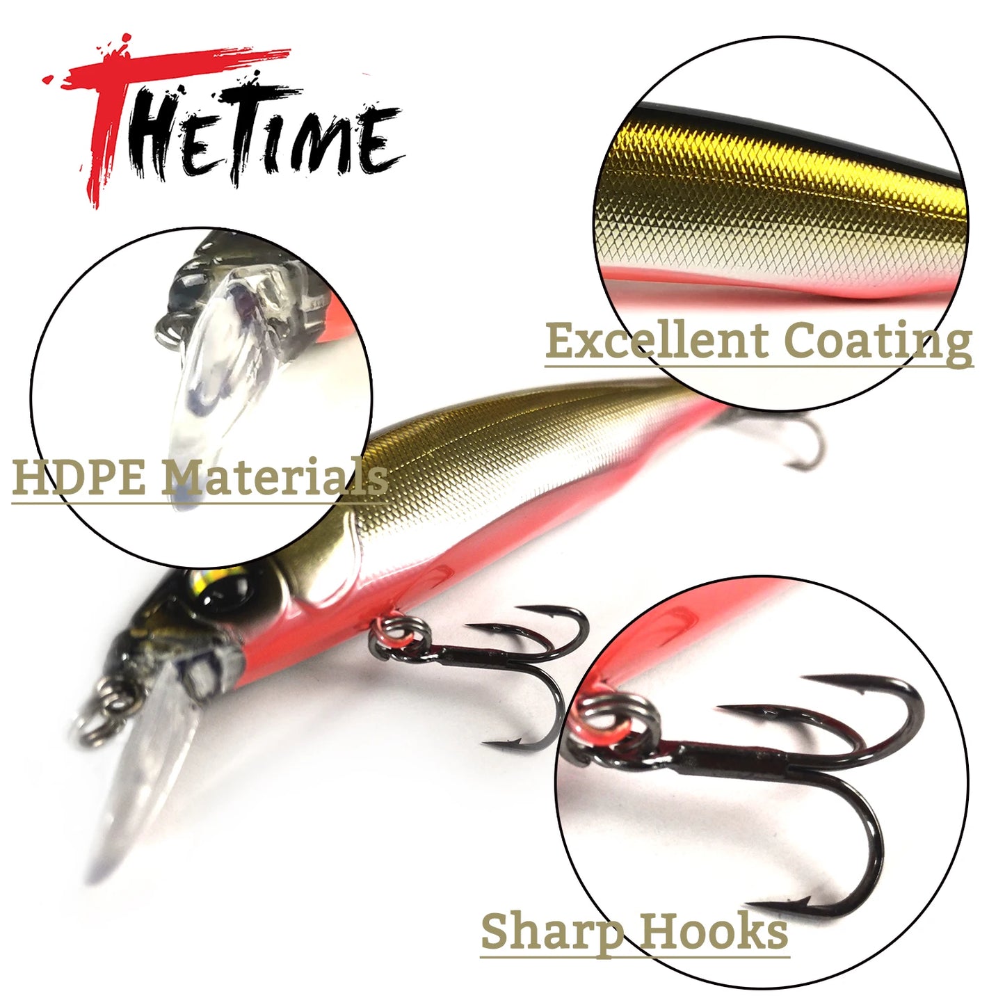 THETIME Brand PHANTOM2 110SP Suspending JERK-BAIT 110mm 19g 
BASS, PIKE, WALLEYE/ZANDER, TROUT/SALMON, PERCH, CRAPPIE, CATFISH, CARP & OTHER PREDATORS