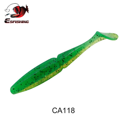 ESFISHING Pike, Walleye, Bass Fishing Lure 100mm125mm155mm 200mm- Easy Shiner- boot tail