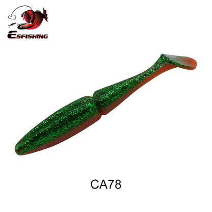 ESFISHING Pike, Walleye, Bass Fishing Lure 100mm125mm155mm 200mm- Easy Shiner- boot tail