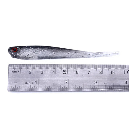 5pcs/lot Soft Lure 2g 4g 7g Silicone Swimbaits for Bass, Carp, Trout, Walleye, Pike etc.