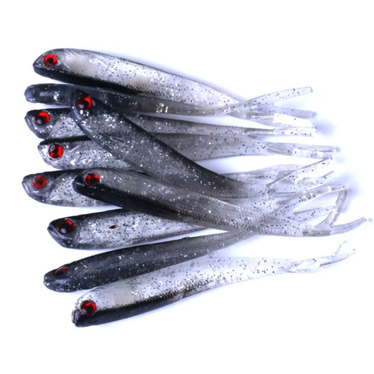 5pcs/lot Soft Lure 2g 4g 7g Silicone Swimbaits for Bass, Carp, Trout, Walleye, Pike etc.