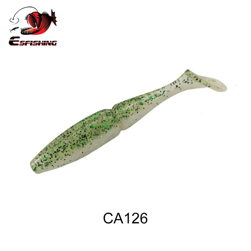 ESFISHING Pike, Walleye, Bass Fishing Lure 100mm125mm155mm 200mm- Easy Shiner- boot tail