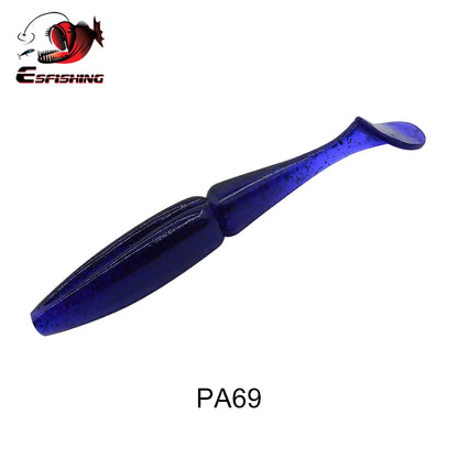 ESFISHING Pike, Walleye, Bass Fishing Lure 100mm125mm155mm 200mm- Easy Shiner- boot tail