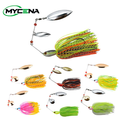 Mycena  16G&18G&21G  Spinnerbaits For Bass, Pike, ALL PREDATORS