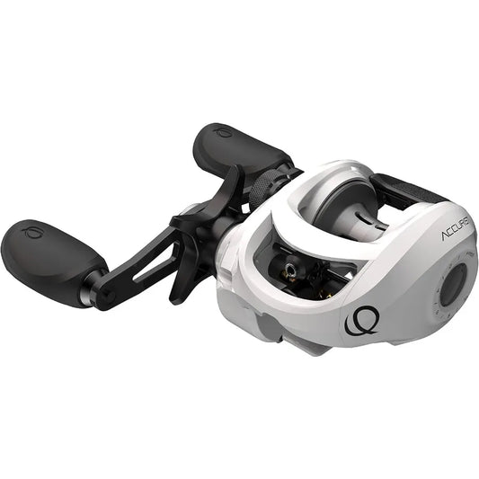 Accurist Baitcast Fishing Reel Size 100, with Oversized NonSlip Handle, and Continuous AntiReverse Clutch, HeavyDuty