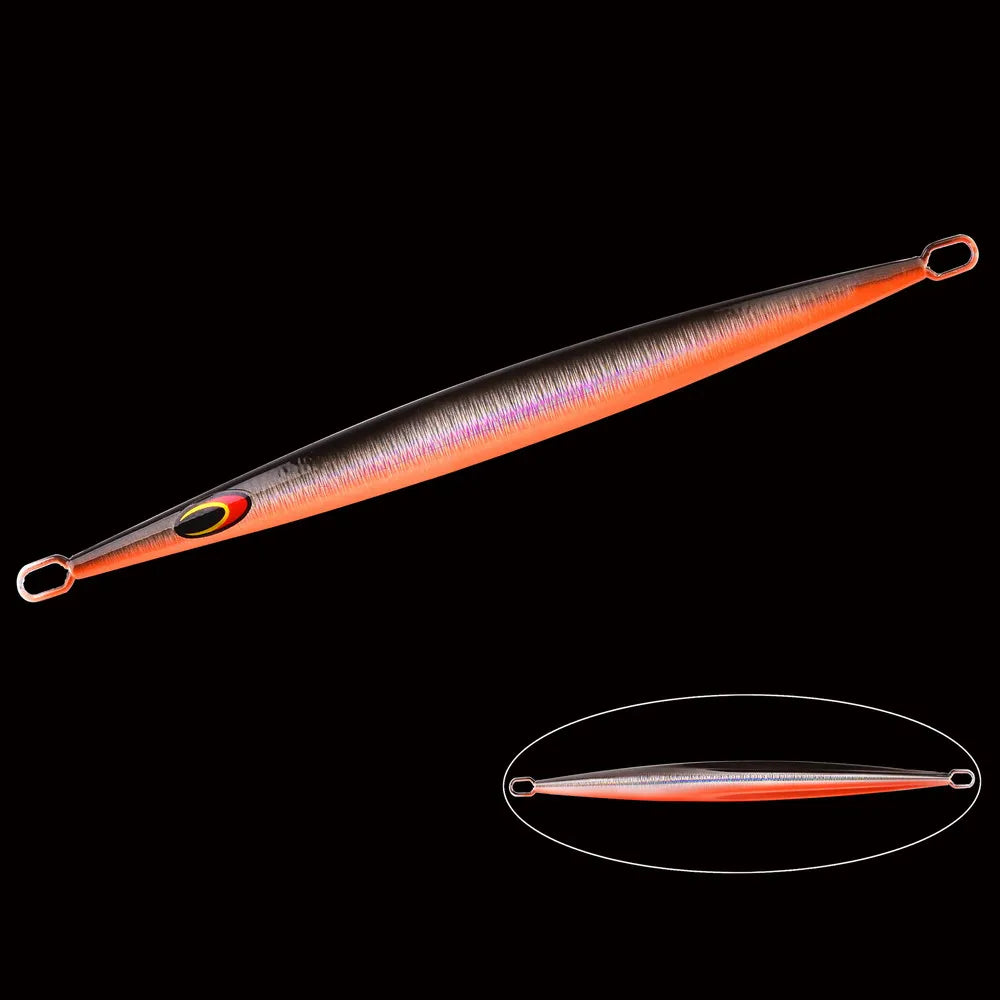 1PC 80g 100g 150g 200g Saltwater Metal Jigs- Deep Sea - Vertical Speed Jigs