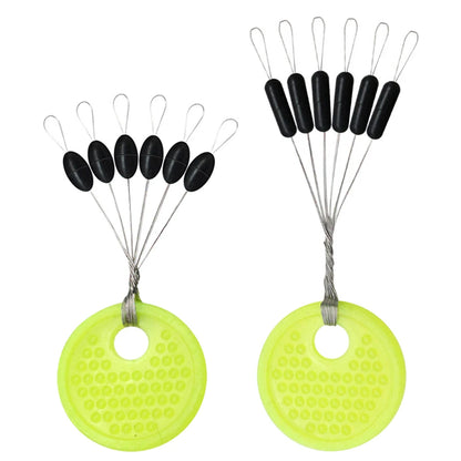 60pcs/Set S/M/L Space Beans,  Rubber Stopper/ Bobber stopper ---FOR YOUR TEXAS RIGS!