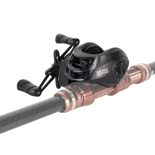 High Performance Baitcasting Reel, 7:2 to 1 Gear Ratio, 10kg Drag, 18 Plus 1BB Ideal for Beginner's Fishing