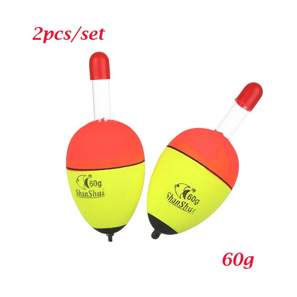 2/20/40pcs Fishing Tackle Luminous Fishing Buoyancy Float, Foam Float Bobber