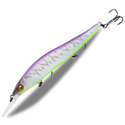 ASINIA Professional  110mm 14g Dives 1.8m/ SP Fishing Lures 
JERKBAIT FOR BASS, PIKE, WALLEYE, TROUT/SALMON, PERCH, CRAPPIE
