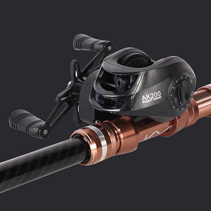High Performance Baitcasting Reel, 7:2 to 1 Gear Ratio, 10kg Drag, 18 Plus 1BB Ideal for Beginner's Fishing
