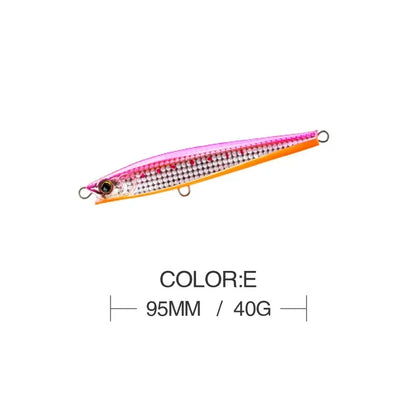 9.5cm 15g SPEARHEAD RYUKI 95S Long Cast, Sinking, Jerkbait