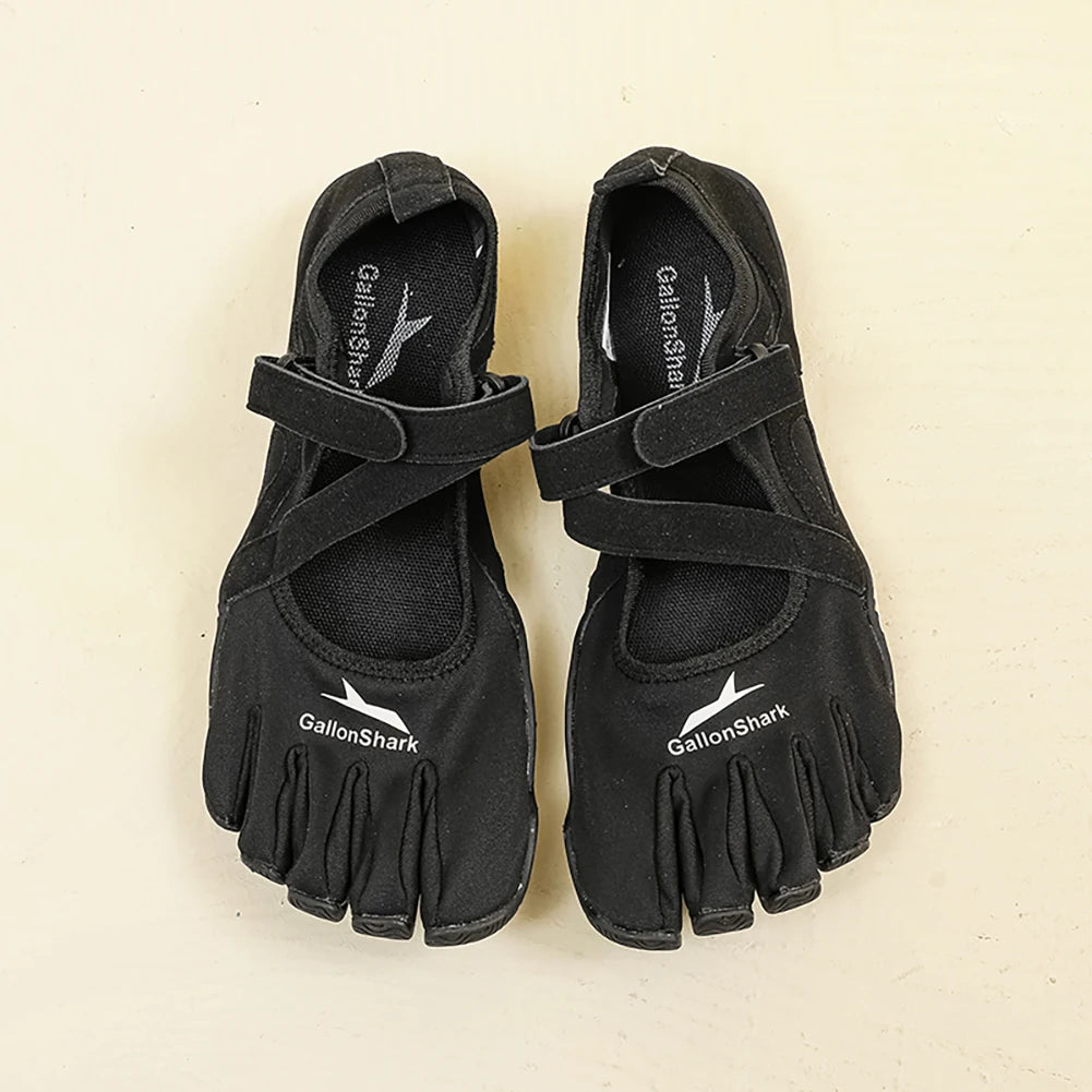 GallonShark Barefoot Magic Claw Five Finger Shoes Home Essentials Multi-Purpose & Ultra-Portable Hook and Loop Shoes