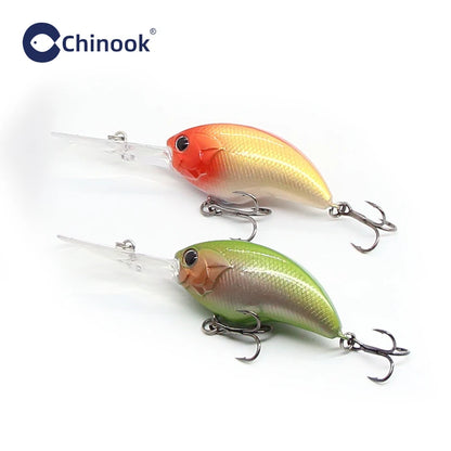 CHINOOK Crankbait - 90MM, 11.5G- Depth 1.5-2m, Medium diver