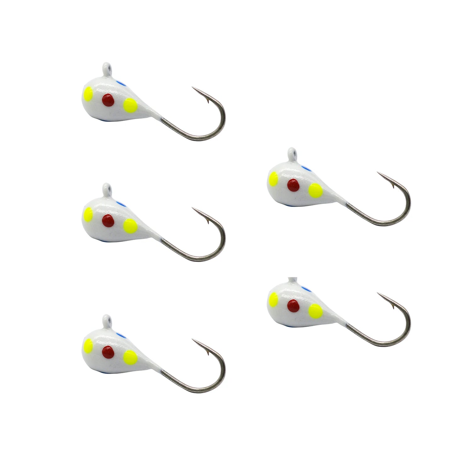 Tungsten Ice Jigs, Glow Tungsten Ice Fishing  Jigs for Crappie, Panfish, Walleye, Trout