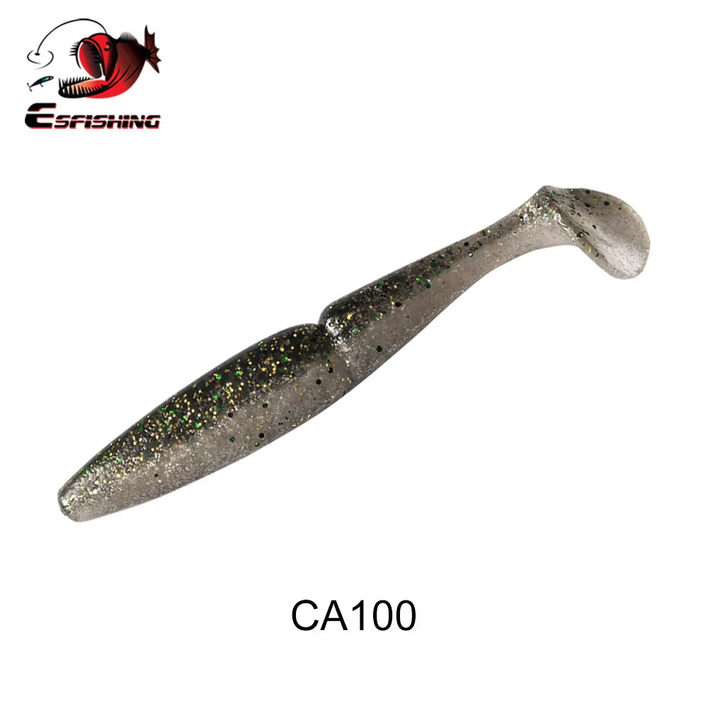 ESFISHING Pike, Walleye, Bass Fishing Lure 100mm125mm155mm 200mm- Easy Shiner- boot tail