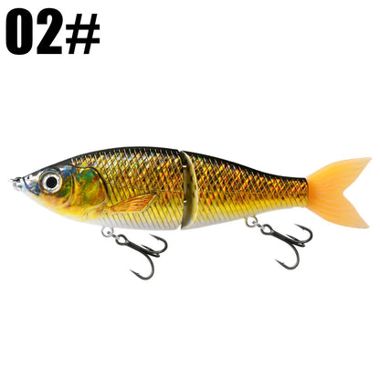 GREENSPIDER 7.09INCH 3.19OZ  Multi Jointed Swimbait  - Slow-Sinking/ Glide Bait
GREAT FOR BASS, PIKE, STRIPER, SNOOK, TARPON, REDFISH & OTHER INSHORE SPECIES