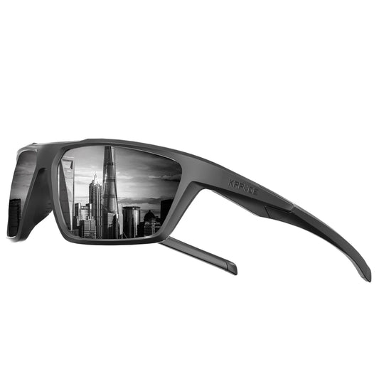 Kapvoe Fashion Polarized Sunglasses Cycling Glasses UV400 Eyewear for Men or Women-Fishing, Driving, Climbing, Outdoor Sports