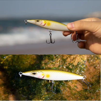 Teknik Floating Pencil Bait- 90/110/130mm Stickbait/ Asturies  Seabass, Bonito, Tuna, Dorado/Mahi, Tarpon, Snook, Snapper & other Pelagic and Inshore Predators