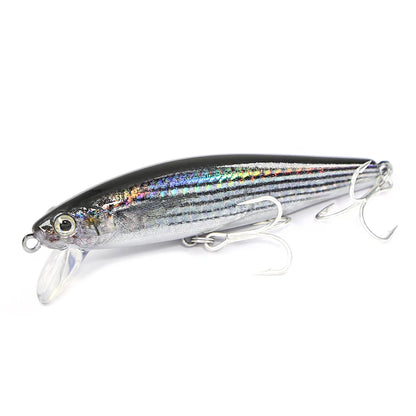 B&U 80mm Sinking Minnow / Saltwater- Long Casting Wobblers for Sea Bass and Other Predator Species