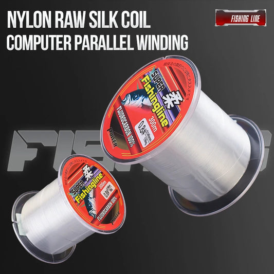 300M Fluorocarbon Coated Fishing Line Clear Trout Line