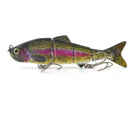 25.5cm 148g Oversized Jointed Minnow VIB Lure- Long Casting Saltwater Hard Bait for Big Predators like Sea Bass, Pike