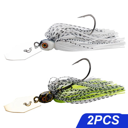 Chatter-Bait 7g/9g/12g/14g/21g  Bladed Jig Kit- For Bass, Walleye, Trout, Pike, Perch