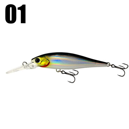 6cm 4.7g Deep Diving Crankbait for BASS, PERCH, WALLEYE, PIKE, SALMON/TROUT