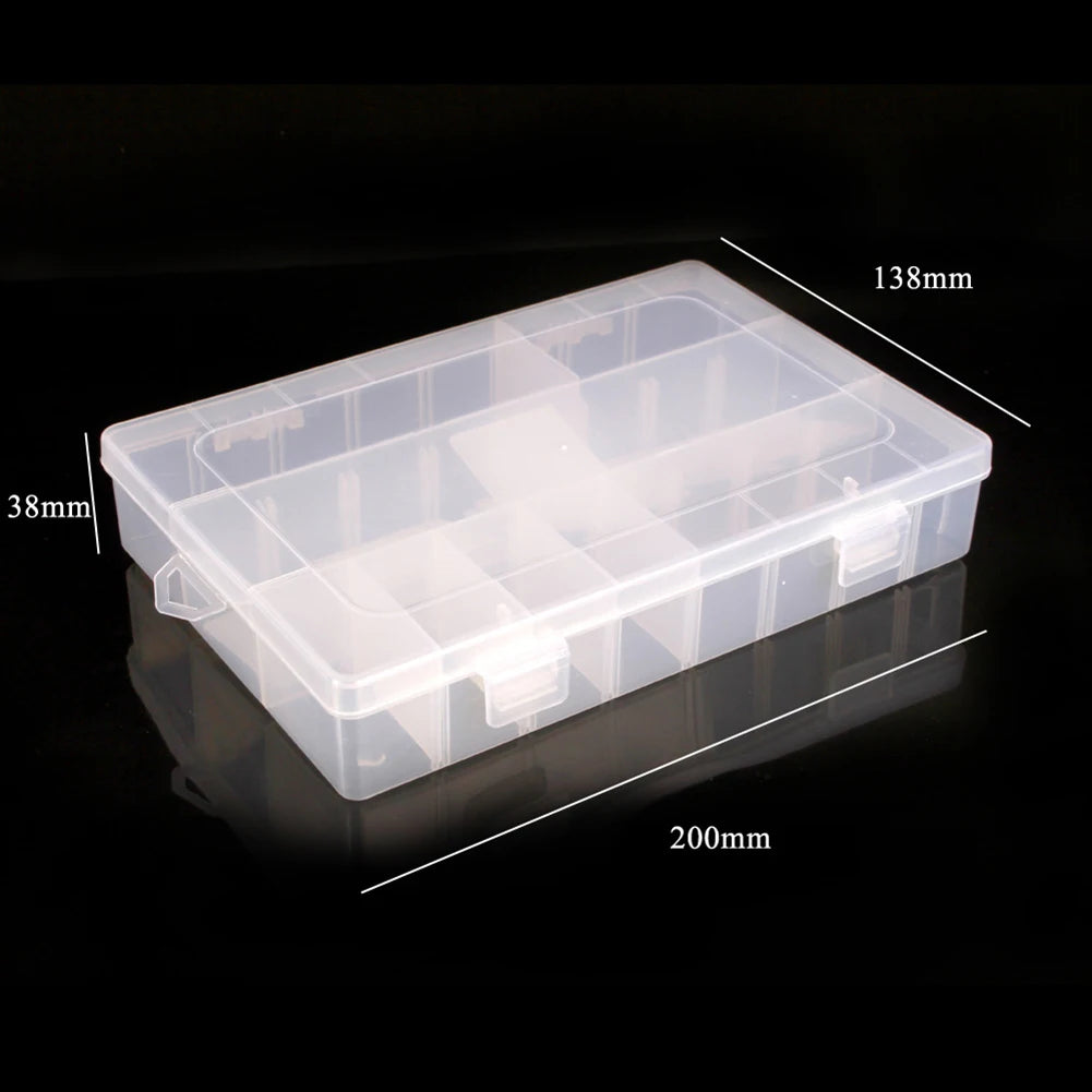 10/15/24 Grids Fishing Tackle Box- Fishing Lure, Bait, Hooks- Storage Box
