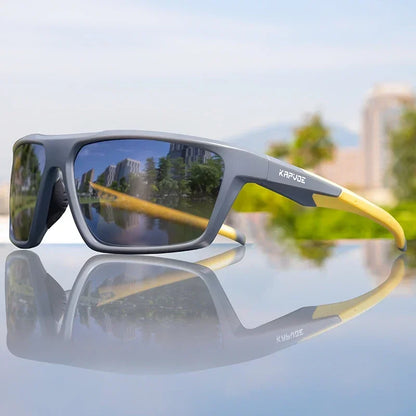 Kapvoe Fashion Polarized Sunglasses Cycling Glasses UV400 Eyewear for Men or Women-Fishing, Driving, Climbing, Outdoor Sports