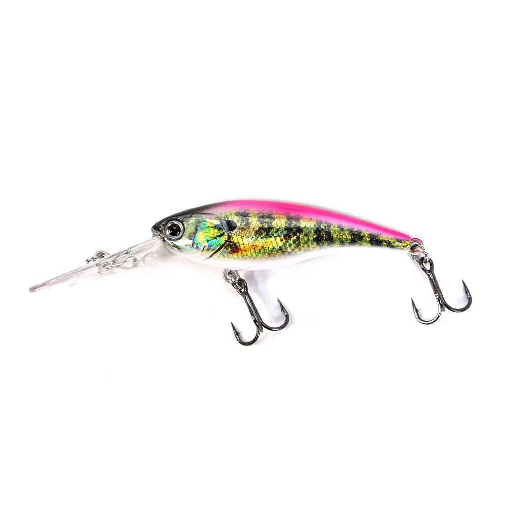 B&U Fishing Lures- Suspending Crankbait with Long Casting System, Hard Bait- 58mm 3D Printing